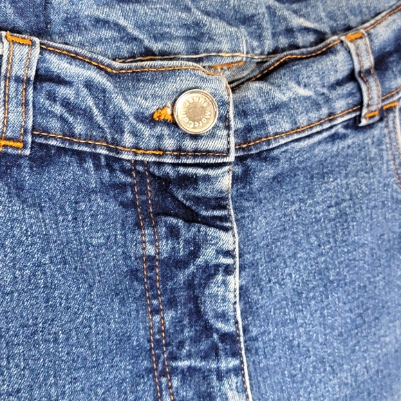 Marc Cain Ankle Cropped Jeans Cuff N3 US Size 6 Luxury Denim Brand - Picture 6 of 14